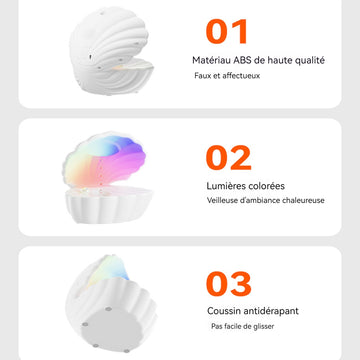 Humidificateur d'air 18,5x16,5x20cm 550ml bluetooth 5,3 diffuseur d'arômes fonction haut-parleur bluetooth et 3 modes d'éclairage